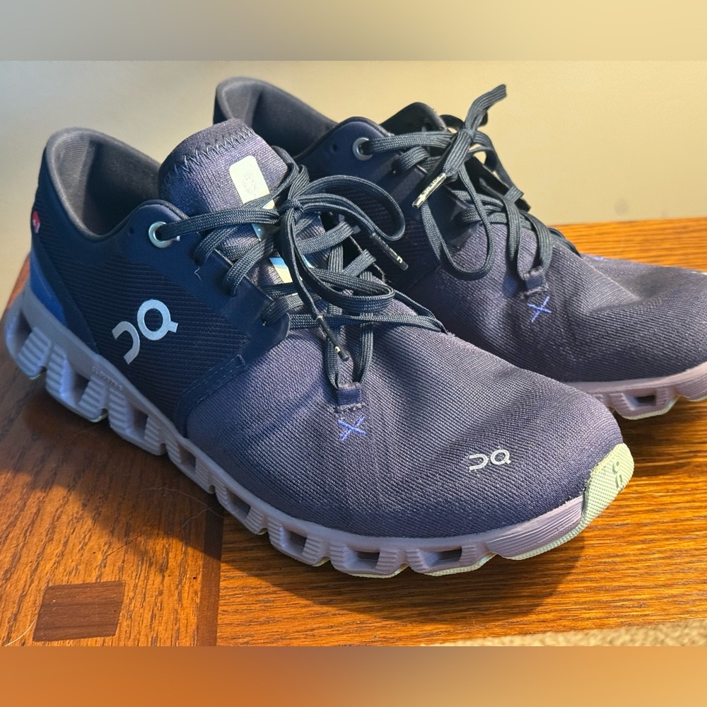 On Running On Cloud X3 Midnight/Heron Women’s size 9 - Picture 9 of 12